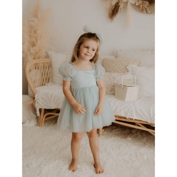 NWT Oui Babe Layla Tulle Formal Dress and Bow Size 5 - Picture 5 of 10